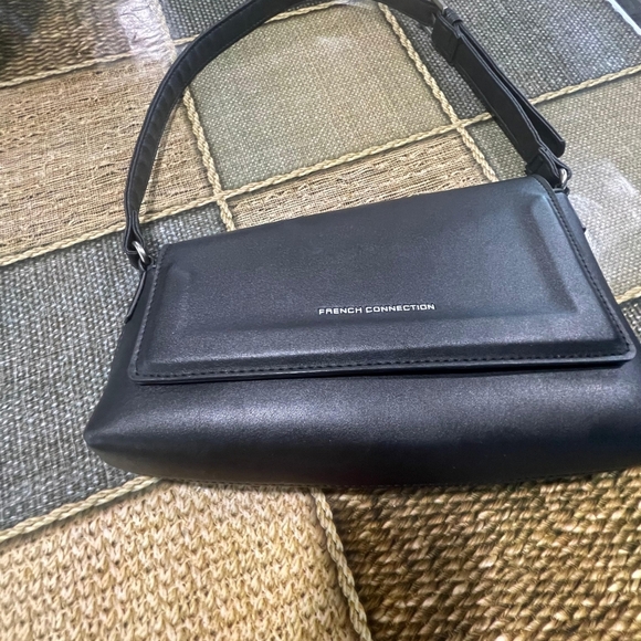 French Connection Black Shoulder Bag - Picture 1 of 6
